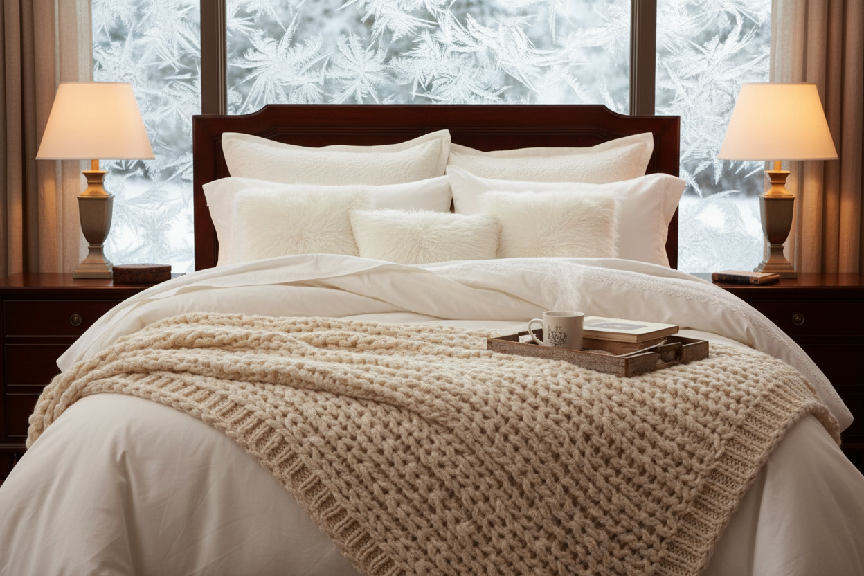Best Bedding for Cold Weather: How to Build a Warm Winter Bed