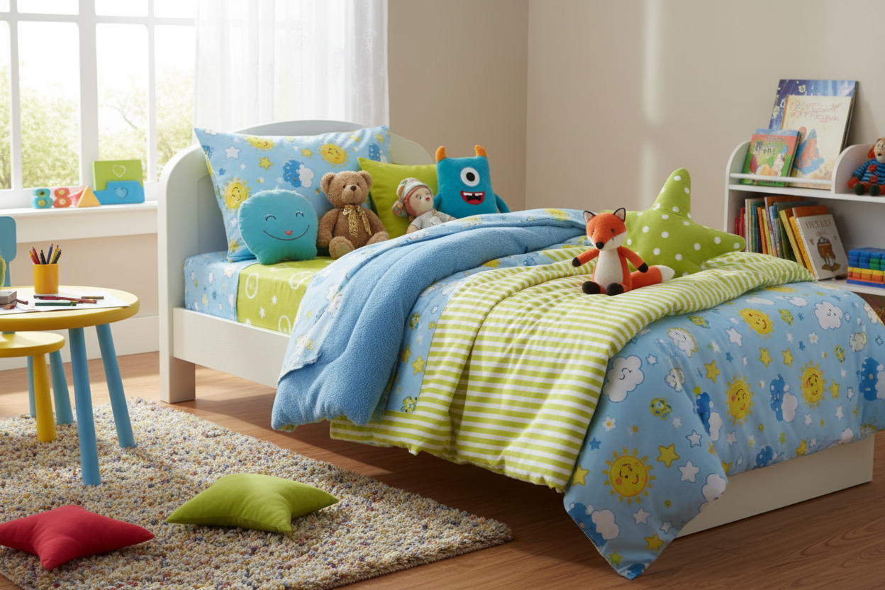 Best Bedding for Kids' Bedrooms: Comfort, Durability, and Easy Care