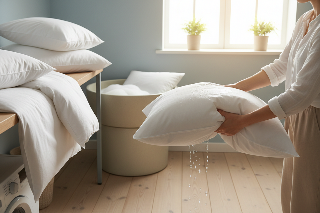 How to Clean and Care for Your Pillows and Bedding
