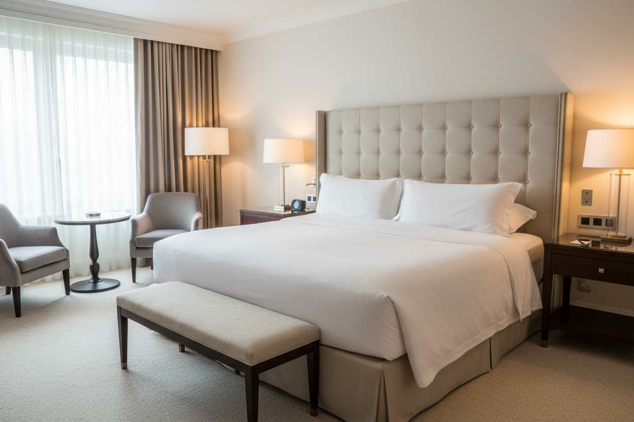 How to Make Your Bedroom Feel Like a Luxury Hotel