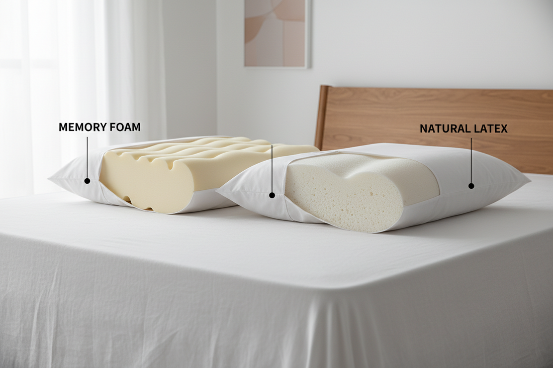 Memory Foam vs. Latex Pillows: Which One Is Right for You?