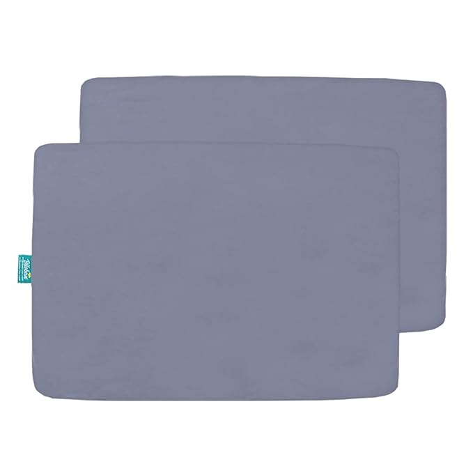 Biloban Mini Crib Sheets Fitted, 2 Pack Mini Crib Sheet Fits - Image 6