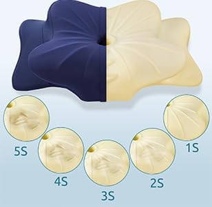 DONAMA Cervical Pillow for Neck and Shoulder Pain Relief, Cooling Contour - Image 4