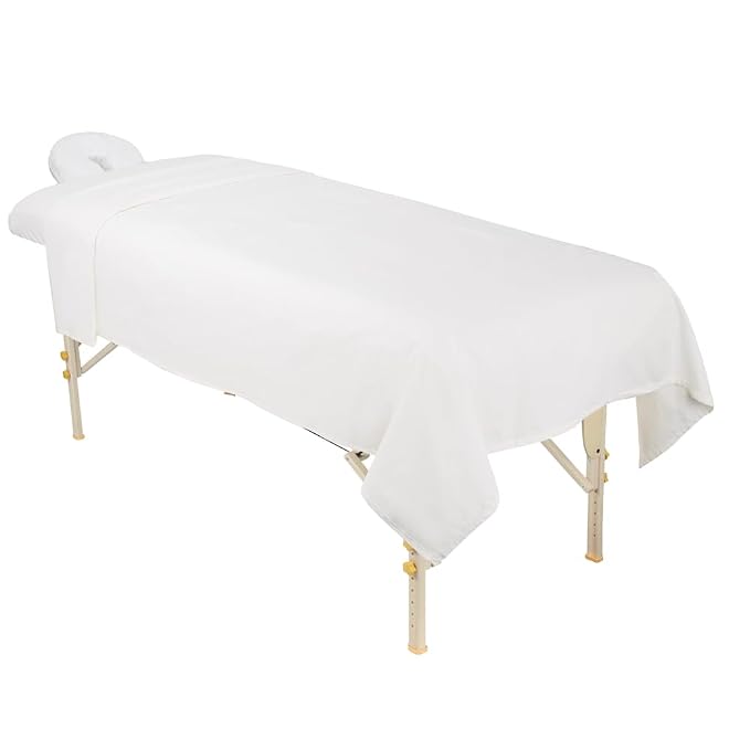 ForPro Premium Flannel 3-Piece Massage Sheet Set - Image 3