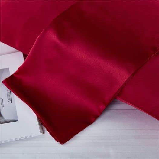 Red Silk Pillow Cases for Hair and Skin Made in USA, 100% Mulberry Silk - Image 4