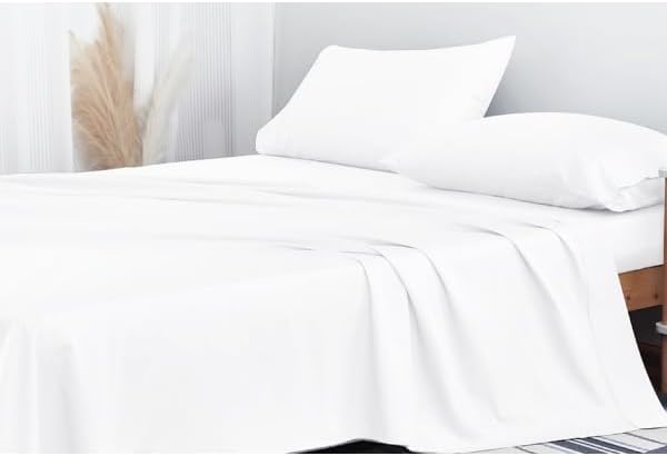 Flat Sheet Only 2 Pack, Queen Size 400 Thread Count 100% Egyptian Cotton Flat - Image 7
