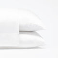 Cariloha Classic 2-Piece Twill Pillowcase Set | White | King | Viscose Material by Cariloha