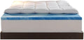Sleep Innovations Dual Layer 4 Inch Memory Foam Mattress Topper, Full Size by SleepInnovations