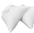 Precoco White King Pillow Cases Set of 4 | 100% Cotton Pillowcases by Precoco