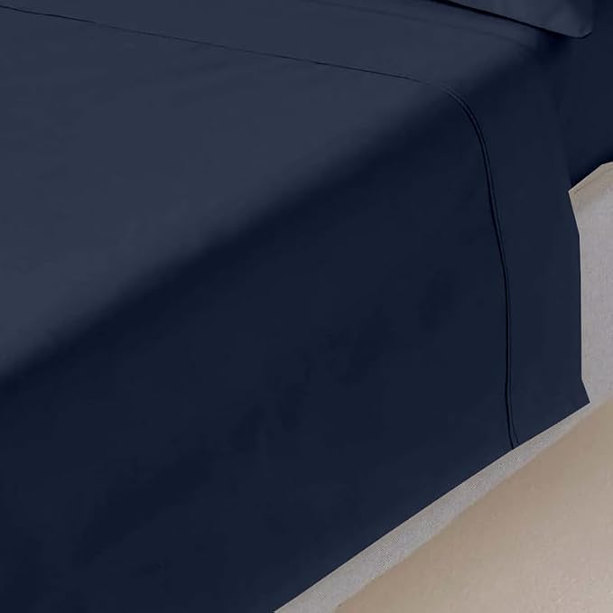 Mattress-Homes Twin-XL 100% Egyptian Cotton Top Sheet 1Pcs, Cool & Breathable by MattressHomes