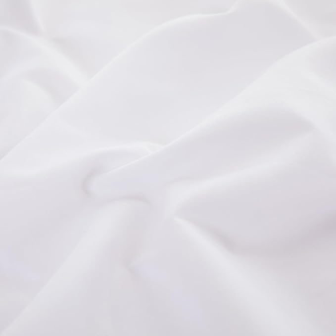 Twin Flat Sheet Only，66x96Inch White - Image 6