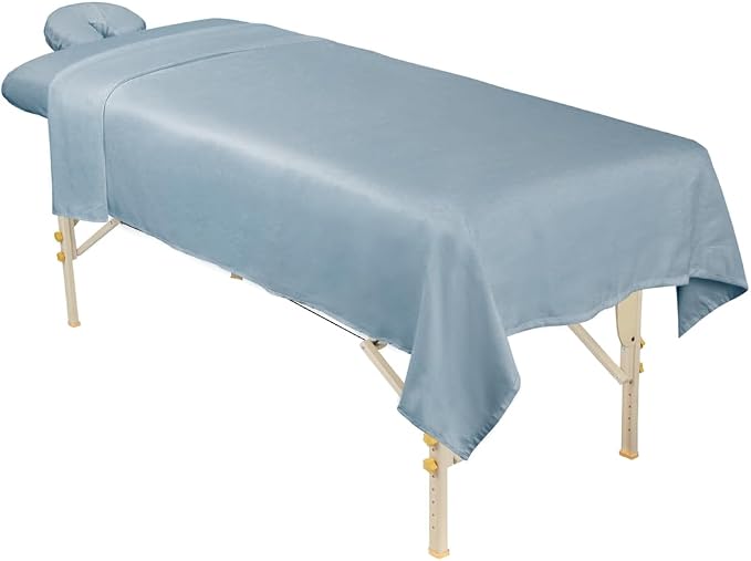 ForPro Professional Collection Premium Microfiber 3-Piece Massage Sheet Set - Image 3