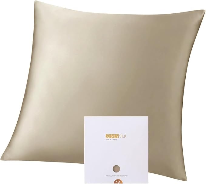 ZIMASILK 100% Pure Mulberry Silk Pillow Cases by ZIMASILK