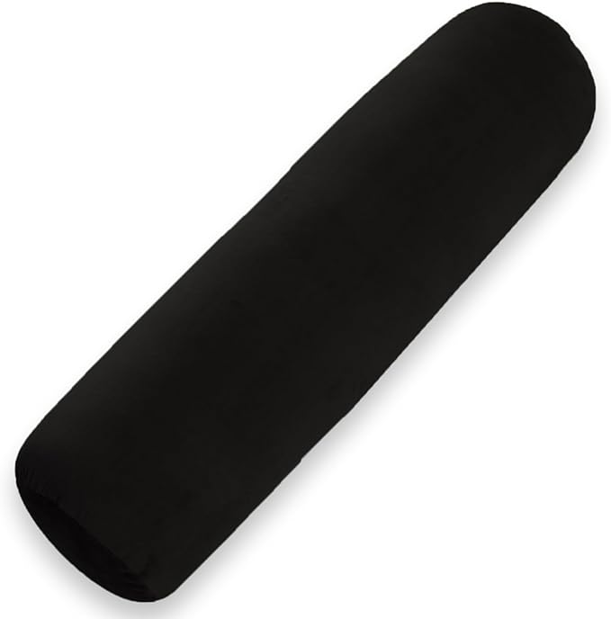 1 MIDDLE ONE Round Body Pillow for Adults, Long Bolster Pillow for Bed by 1MIDDLEONE