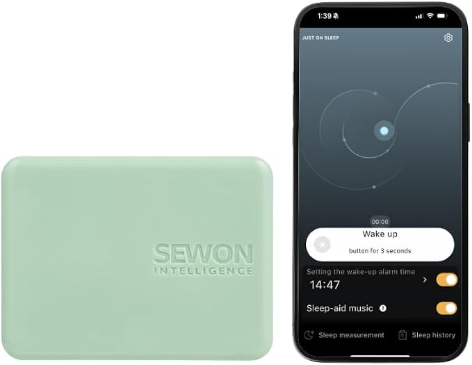 JUST ON Smart Sleep Tracker – Non-Wearable Sleep Monitor by Unknown