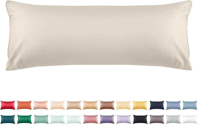 Warmstar Cotton Body Pillow Cover 1 Pack, 600 Thread Count Body Pillow case by Warmstar