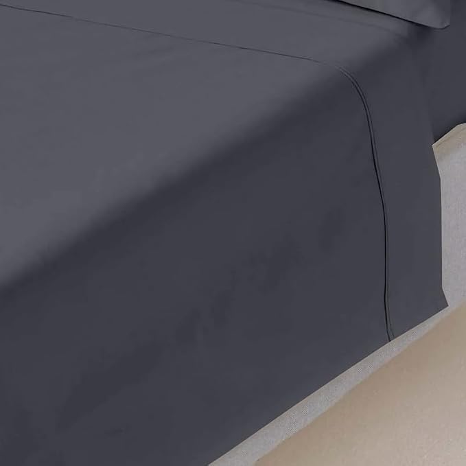 Mattress-Homes King Flat Sheet Only 100% Egyptian Cotton Top Sheet 1 Piece – by MattressHomes