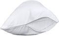 Precoco Queen Pillow Cases Set of 2 | 100% Cotton White Pillowcases Queen Size by Precoco