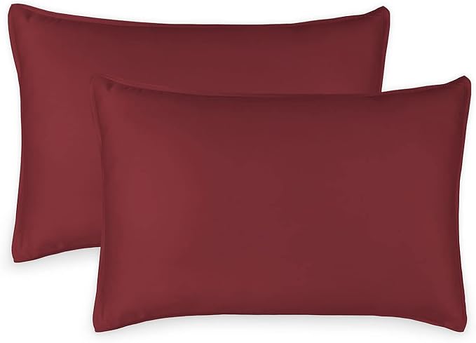 Queen Pillowcases by Pure Bamboo, Genuine 100% Organic Viscose Derived from by PureBamboo