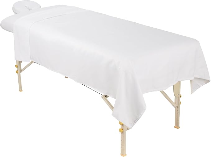 ForPro Professional Collection Premium Microfiber 3-Piece Massage Sheet Set - Image 3