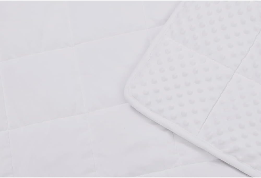 TONGDADA Minky Weighted Blanket | 60''x80'', 15lbs | Cozy and Soft Minky - Image 6