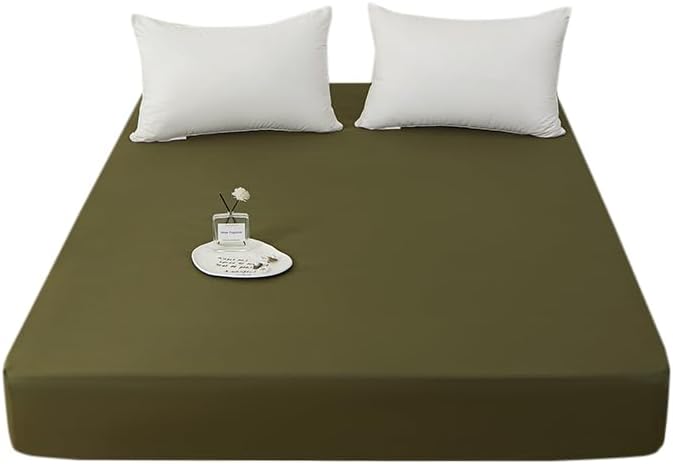 Bedding Queen Size Fitted Sheet Only- Bottom Matress Fitted Sheet-Fits 15inches - Image 2