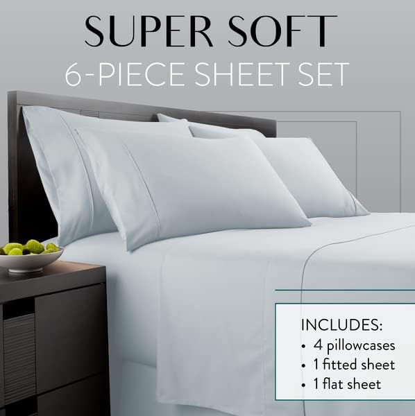 Danjor Linens Bed Sheet Set Cal King - Image 2
