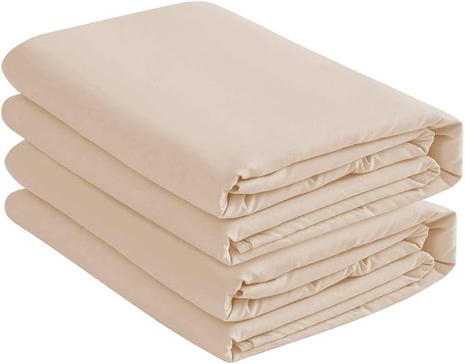 Ultra Soft Microfiber Full XL Fitted Sheets – 1800 Thread Count, Deep 15” Pocket by DestinyCrescentBedding