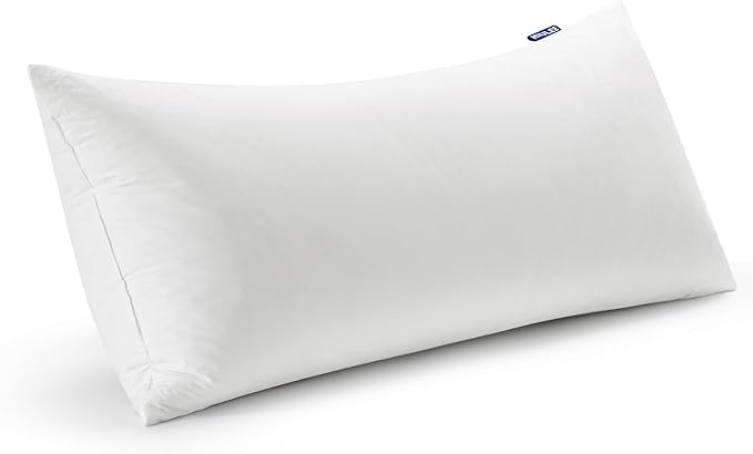 MIULEE Feather Pillow Insert 16x26, Decorative Down Feather Fluffy Throw Pillow by MIULEE