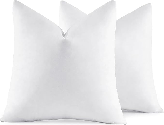 MIULEE 18x18 Pillow Inserts, Decorative Fluffy Throw Pillow Inserts Cotton by MIULEE