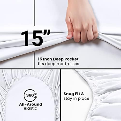 Utopia Bedding Cal King Fitted Sheet - Image 3