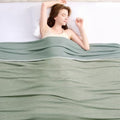 Topcee Cooling Blanket for Night Sweats Absorbs Heat to Keep Adults Cool on by Topcee%E2%80%94ForYourGoodSleep