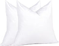 puredown® Euro Pillow Inserts 24 x 24, Feather Down Pillow Stuffer, and Cushion by Puredown