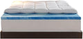 Sleep Innovations Dual Layer 4 Inch Memory Foam Mattress Topper, California by SleepInnovations
