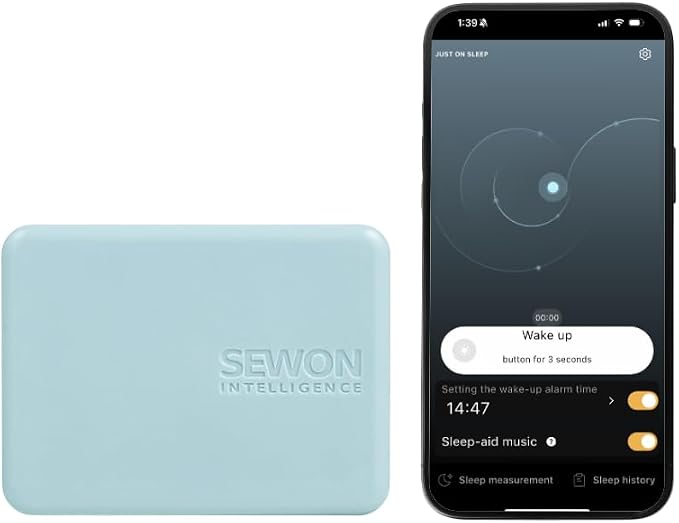 JUST ON Smart Sleep Tracker – Non-Wearable Sleep Monitor by Unknown