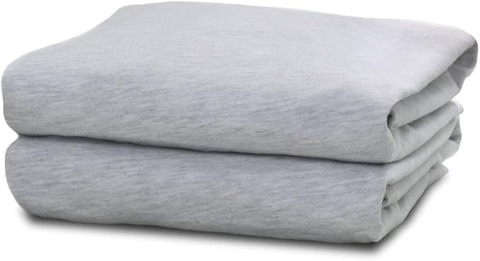 Knit Jersey 100% Cotton 2 Full XL Fitted Bed Sheets T-Shirt Comfy, Ultra Soft by DestinyCrescentBedding