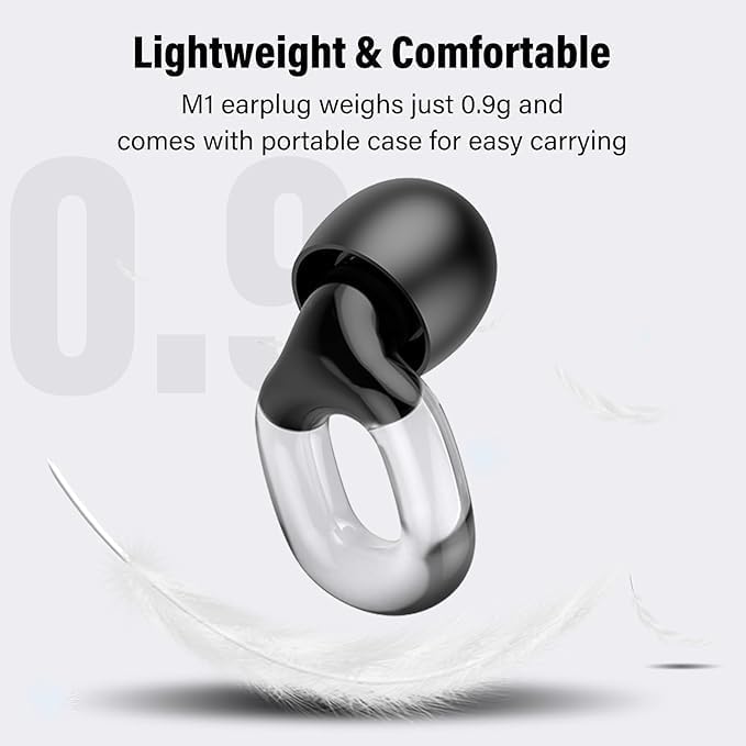 Ear Plugs for Sleeping 35dB Noise Cancelling Silicone Earplugs Single and - Image 3