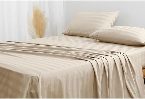 Flat Sheet Only 2 Pack, Full Size 400 Thread Count 100% Egyptian Cotton Flat - Image 7