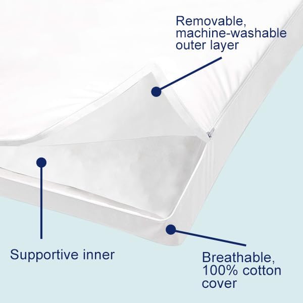 ACCURATEX Hybrid Pillow for Sleeping, Adjustable Shredded Memory Foam Pillow - Image 3