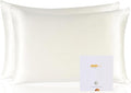 ZIMASILK 100% Pure Mulberry Silk Pillowcase 2 Pack, Soft and Smooth, Both Sides by ZIMASILK