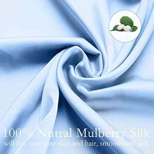 JOGJUE Silk Pillowcase for Hair and Skin 2 Pack 100% Mulberry Silk Bed - Image 2
