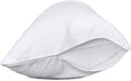 Precoco Pillow Cases Standard Size Set of 2 | 100% Cotton White Pillowcases by Precoco