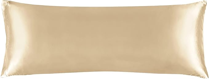 BEDELITE Satin Body Pillow Cover, Super Soft and Cooling Body Pillow Pillowcase by BEDELITE