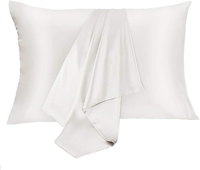JOGJUE Silk Pillowcase for Hair and Skin 2 Pack 100% Mulberry Silk Bed by JOGJUE
