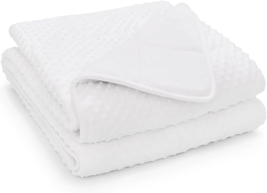 TONGDADA Minky Weighted Blanket | 60''x80'', 15lbs | Cozy and Soft Minky - Image 2