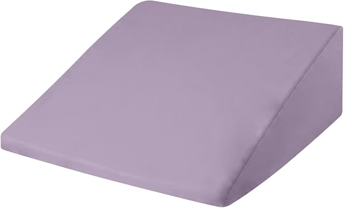 CirclesHome Wedge Pillow Cover 100% Cotton, Zippered Wedge Pillow Case Protector - Image 6