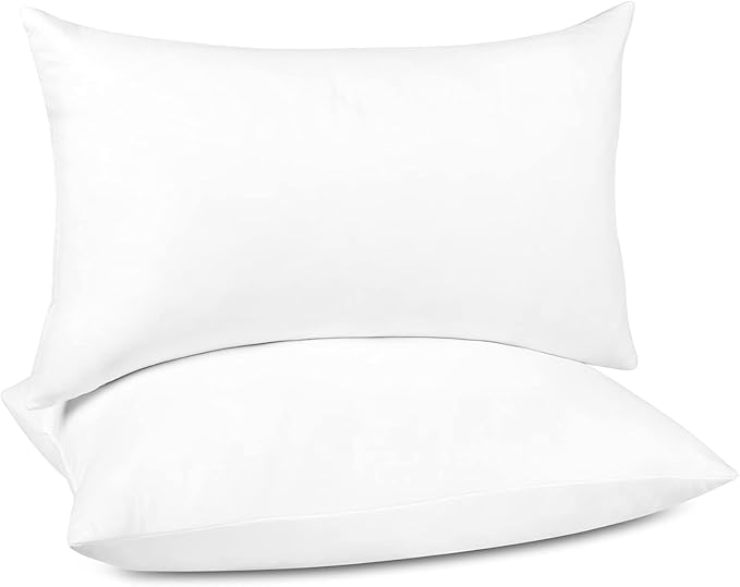 puredown® Feather Down Filled 14x22 Pillow Inserts, Lumbar Pillow Inserts by Puredown