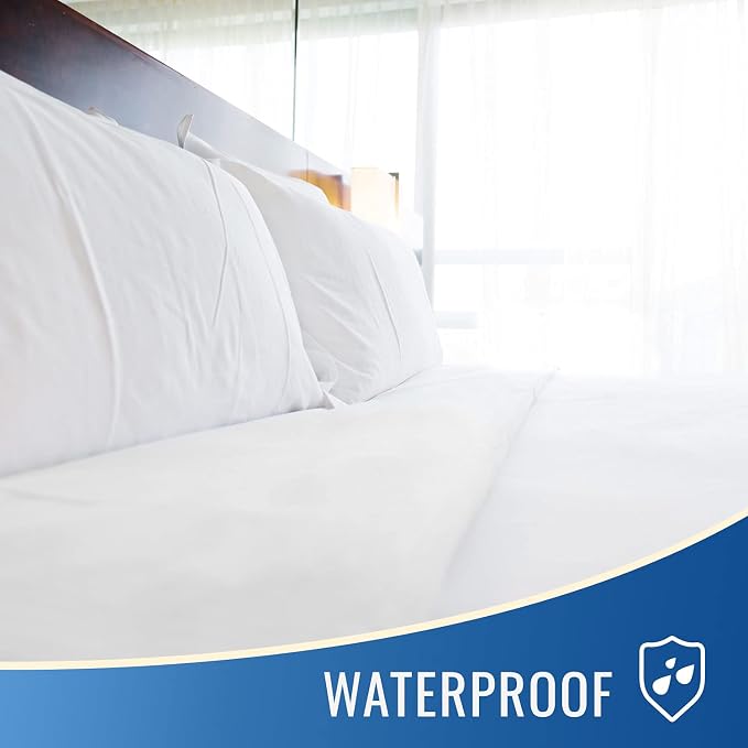 DMI Waterproof Mattress Protector, Mattress Pad, Waterproof Mattress Cover - Image 2