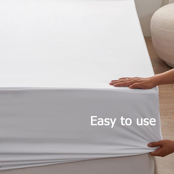 Bedding Queen Size Fitted Sheet Only- Bottom Matress Fitted Sheet-Fits 15inches - Image 7