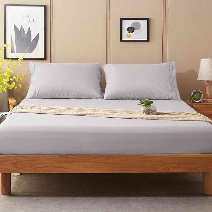 SONORO KATE Bed Sheet Set Super Soft Microfiber 1800 Thread Count Luxury - Image 3